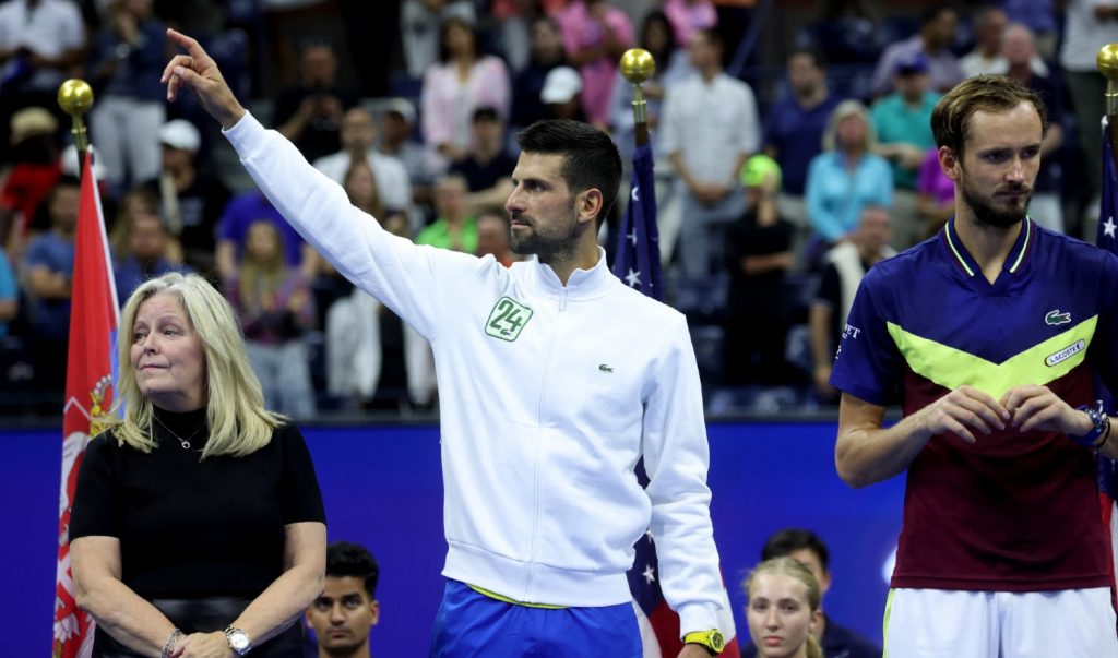 Novak Djokovic võitis New Yorgis pärast viieaastast vaheaega. Daniil Medvedev väga ei kurvasta, aga on mõtlik. / Foto: Reuters/Scanpix