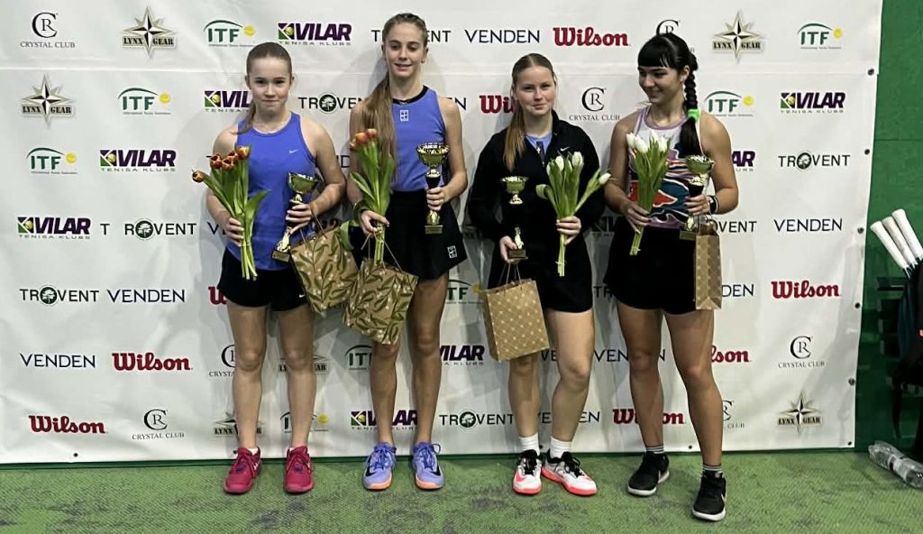 Kätlin Tõnts jõudis Tennis Europe’i turniiril paarismängu finaali